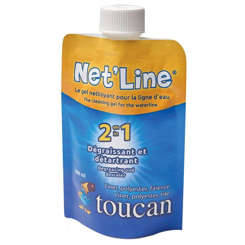 Net'Line Toucan gel nettoyant piscine et spa